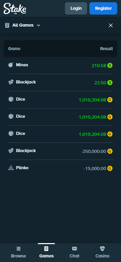 Stake.us screenshot 2