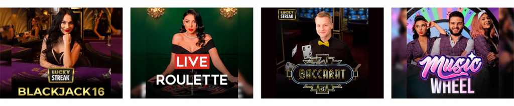 Live Dealer Games at Lucky Dreams Casino